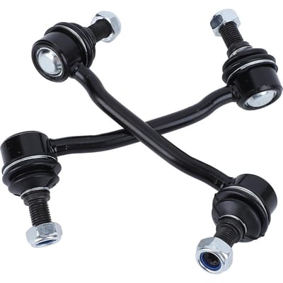 2 Stuks Voorste Stabilisatorstang Link Kit K80949 Ophanging Stabilisatorstang Link Vervanging voor HYUNDAI AZERA black