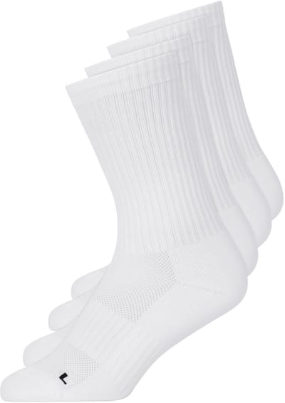 SNOCKS Hoge Sportsokken met Strepen - Sportsokken Heren - Sportsokken Dames - Biologisch Katoen - Maat 35/50 - 4 Paar - Comfortabel - Duurzaam Cadeau