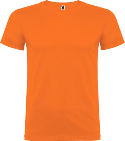 Oranje 5 pack t-shirts Roly Beagle maat S