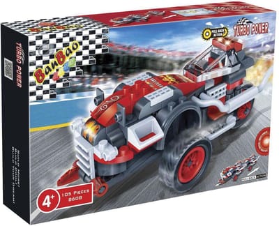 BanBao Turbo Power Racer Galileo Racer - 8608