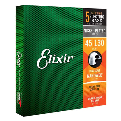 Sets / Light/ELIXIR/ELECTRIC BASS STRINGS/Light /5c 45-65-80-100-130