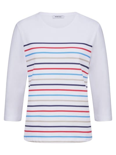 Shirt Van Peter Hahn wit