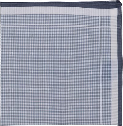 Tiseco Koninklijke Herendoekjes - Indigo Elegantie - Set van 3 - 42x42cm - Premium 100% Katoen