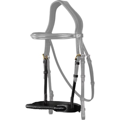 Dy'on Neusriem D Collection By Dy'on Leather Covered Rope Zwart