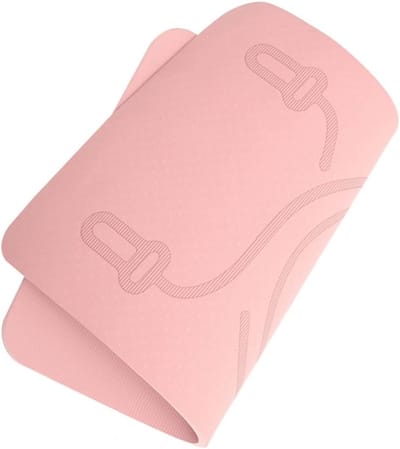 Springmat - Oefenmat Sportmat - Thuis Sporten - Geluiddempend Antislip - 60x40x1 cm - Roze