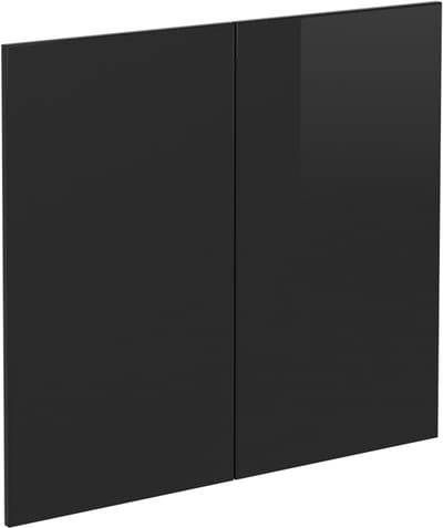 Vicco R-Line Keukenfront – 79.2 x 71.3 cm meubelfront voor de spoelonderkast Zwart hoogglans