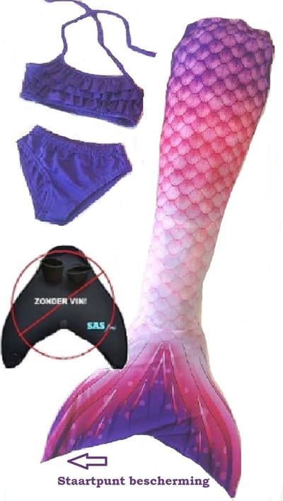 Zeemeerminstaart met bikini Disco maat 120 | Zonder Monovin | Besteld vóór 15u? Woon je in Nederland? Dan levering volgende werkdag!