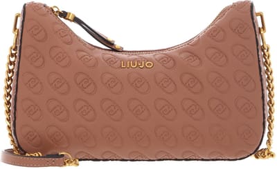 LIU JO Schoudertas Adonide ECS Hobo Bag Teddy Lichtbruin