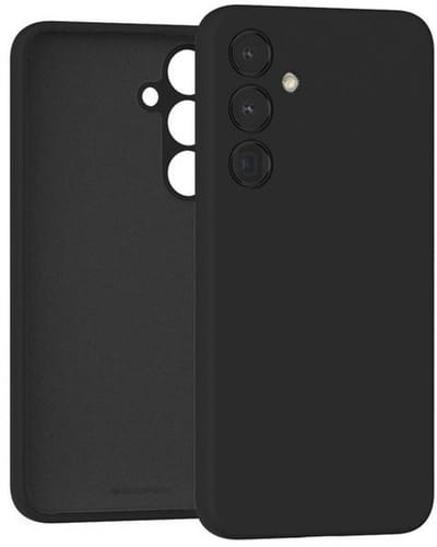 Mercury Serie - Silicone Hoesje - Zwart - Voor Samsung Galaxy A05s - Geschikt Voor Draadloos Opladen
