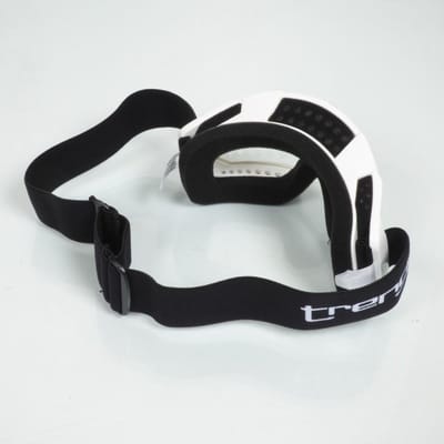 motorbril quad supermotard enduro cross trendy mtc01 wit transparant scherm
