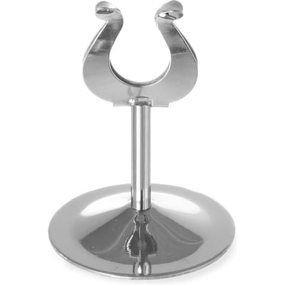 Support de menu, acier inoxydable, hauteur 100 mm - Hendi 665503 100 mm