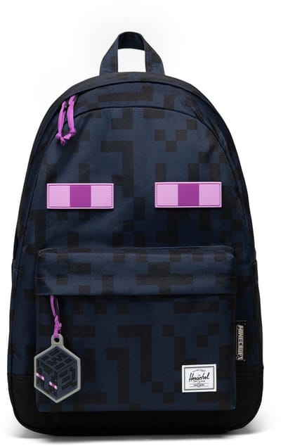 Herschel vrijetijdsrugzak rugzak Minecraft Classic Backpack 26L Enderman donkerblauw