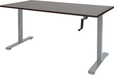 Zit Sta bureau - Slinger 160x80 logan - alu frame