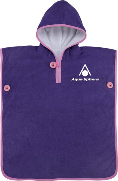 Aquasphere Baby Towel - Poncho - Kinderen - Paars/Roze