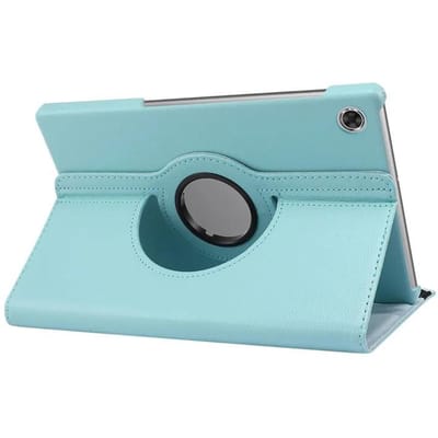 Étui Tablette pour Lenovo M10 HD TBX306F Housse à Support en Cuir PU Rotative à 360 Degrés pour Lenovo Tab M10 HD Étui Gen 2 TB X306F X306X M10 HD 2nd TB-X306 bleu ciel