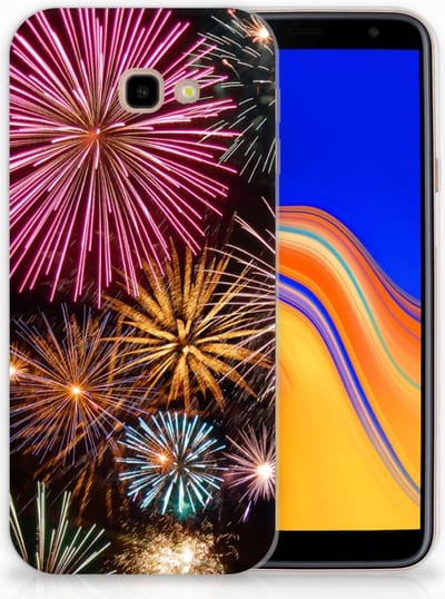 Samsung Galaxy J4 Plus (2018) Silicone Back Cover Vuurwerk