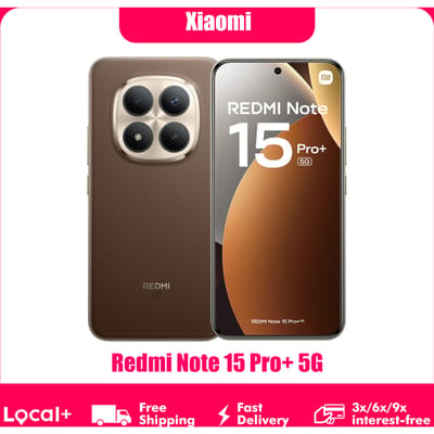 Xiaomi Redmi Note 15 Pro+ 5G - 12GB+256GB - Zwart
