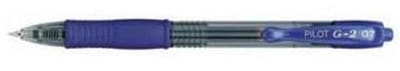 Pilot G2 Gel Ink Rollerball pen – Doos van 12 gelpennen - Medium Tip - Blauw Zwart