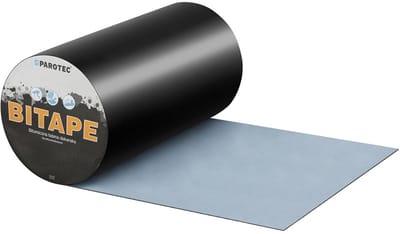 Zwarte Bitumen Dakreparatie Tape RAL9005 30cm breed 10 Meter Sterke Waterdichte Afdichting