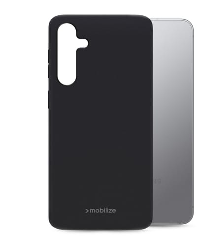 Mobilize Hoesje geschikt voor Samsung Galaxy S26 Plus Telefoonhoesje Flexibel TPU | Mobilize Rubber Gelly Backcover | Galaxy S26 Plus Case | Back Cover - Zwart