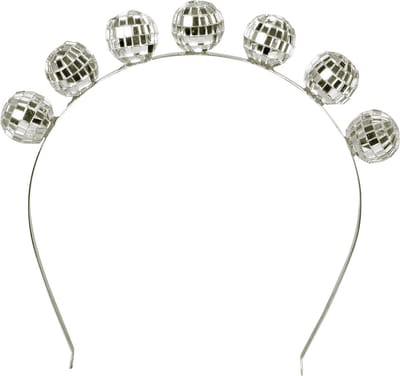 Boland - Diadeem Disco deluxe - Één maat - Volwassenen - Vrouwen - 80's & 90's - Disco