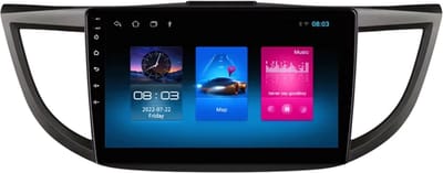 Autoradio met bluetooth - Carplay - Voor Honda CR-V (2012-2015) - Geschikt voor Apple en Android - Stereo - Navigatie - Navigatiesysteem auto - 1GB 16GB