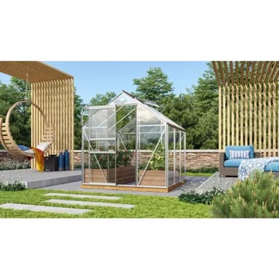 Vitavia Tuinkas Venus 3800 - Veiligheidsglas 3mm - Aluminium - 195x195x197cm