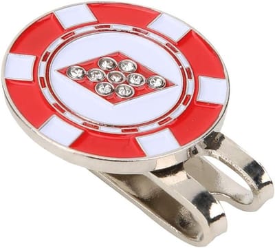 Golf Bal Markering - Hoed Clip - Golfen Op De Baan - Sterk Magnetisch Ontwerp