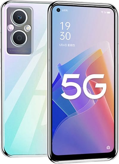 Flexibele achterkant Silicone hoesje Transparant Geschikt voor: Oppo A96 5G