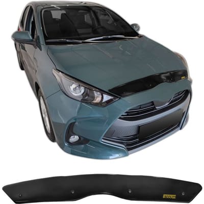 SCOUTT | Motorkapbeschermer Deflector voor Toyota Yaris Vanaf 2020, Aerodynamisch, Eenvoudige Montage, Geen Boren Vereist