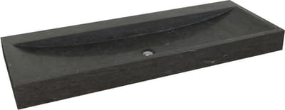 Chinees Bluestone Wastafel BE-004 zonder kraangat 10x45x120cm