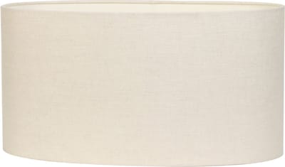 Light & Living Livigno Ovale Lampenkap - Eiwit - 45-45-22cm