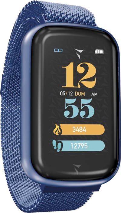 Smart Horloge STEPS Metal Blue