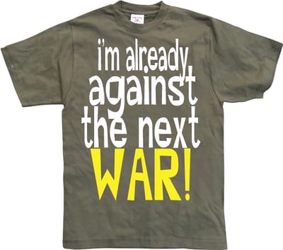 Hybris In 'Already Against The Next War' Olive