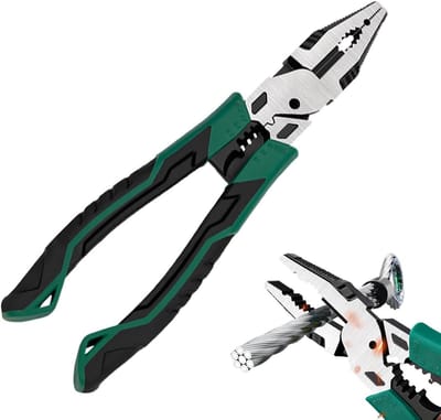 Handmatige draadtang, multifunctionele draadtang, elektrisch gereedschap met comfortabele grip voor - en bouwprojecten