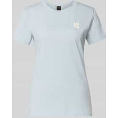 regular fit T-shirt van puur katoen model 'C_ESOGO_3'