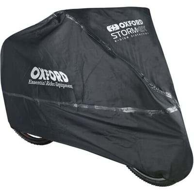 Fietshoes voor 1 Elektrische fiets - Fatbike hoes - E-bike hoes - Oxford E Bike hoes - Stevige Fietshoes voor 1 fiets - Extra zachte beschermende fietshoes - Beschermhoes Elektrische Fiets - Premium kwaliteit fietshoes - 195 x 80 x 110cm