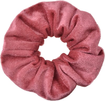 Clayre & Eef Haarelastiek Ø 10 cm Roze Velours