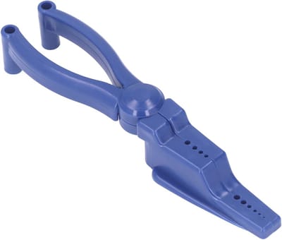 Spijker Houder - Vinger Protector - Veilig Hameren - Universeel Gripontwerp - 25 x 5 x 5 cm - Blauw