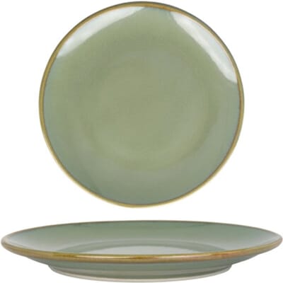 Bonna Dinerbord - Sage Hygge - Porselein - 27 cm - set van 6