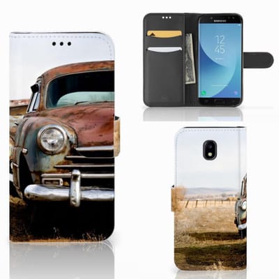 Samsung Galaxy A30 Telefoonhoesje met foto Vintage Auto