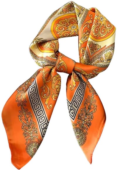 Modieuze zijde sjaal - Vrouwen - Design - Bandana - 70x70 CM