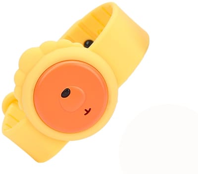 TechKidz, Ultrageluid muggen afstotende armband zomer plezier model, Geel