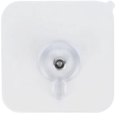 Dailygoods- Haak 5kg Draagvermogen - Zelfklevend - Wandhaak - Decoratieve Haak - Transparant Design - Makkelijk te Gebruiken