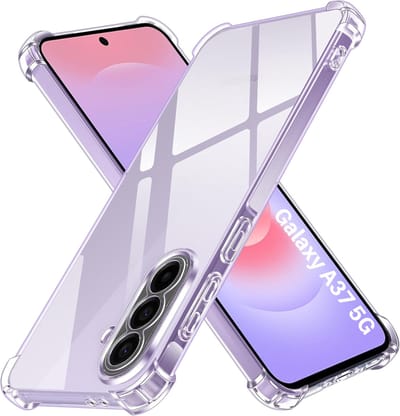 Hoesje geschikt voor Samsung Galaxy A37 backcover Shockproof siliconen Transparant