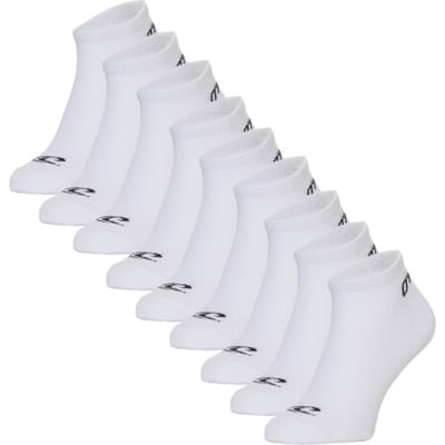 O'Neill Heren / Dames Sneakersokken 9-Pack Wit - Maat 35-38