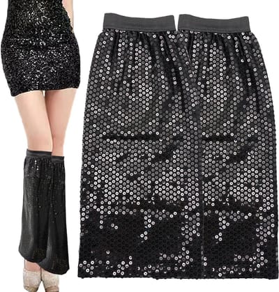 Disco Bal Kostuum met Pailletten Boots, Leg Warmers en Enkel Wraps voor 70s Themafeest, Carnaval en Dansoptredens