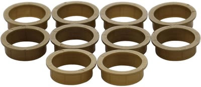 Intersteel 10 Nylon ringen 20mm-18 mm bruin