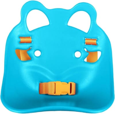 Poppenfietsstoeltje - Poppenzitje Kinderfiets - Poppen Vervoeren - Veilige Riembevestiging - 20 cm - Blauw