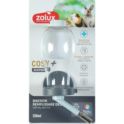 Fles voor knaagdieren met bovenaanvulling Zolux Cosy